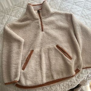 Never worn Barbour quarter zip size 4 (runs big)